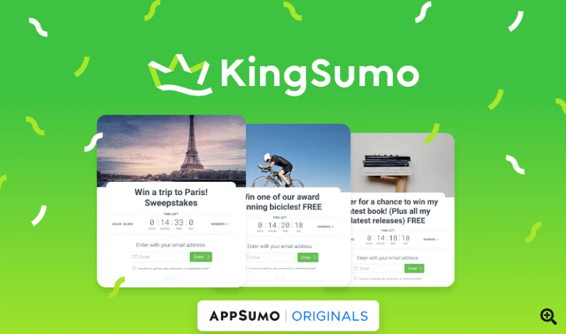 Kingsumo Grow your audience with viral giveaways that cut marketing costs