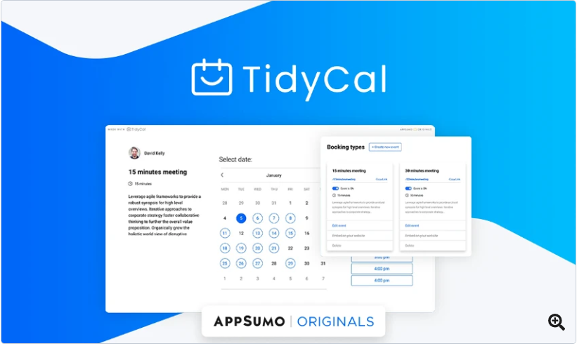 tidycal - online appointment scheduling